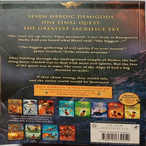 Heroes Of Olympus - The Blood Of Olympus