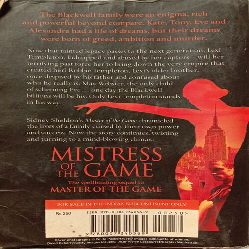 Sidney Sheldon's Mistress Of The Game (By Tilly Bagshawe)