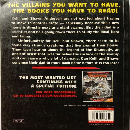 Goosebumps Most Wanted- Here Comes The Shaggedy(By R.L.STINE)