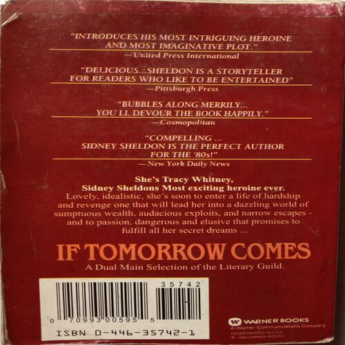 If Tomorrow Comes (By Sidney Sheldon)