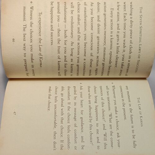 The Seven Spiritual Laws  Of Success (By Deepak Chopra)