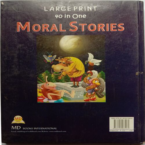 Large Print 40 in One Moral Stories