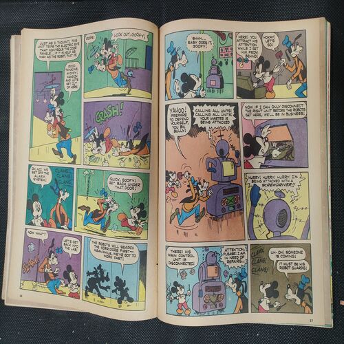 ( 8 In 1 Single Binding ) Chandamama . Edition :- { 1. Chandamama ( Vol. 05 , No. 01 ) , 2. Chandamama ( Vol. 05 , No. 02 ) , 3. Chandamama ( Vol. 05 , No. 03 ) , 4. Chandamama ( Vol. 05 , No. 04 ) , 5. Join The Goldspotters' Mickey Mouse Club , 6. Chandamama ( 5 May - 1981 ) , 7. Chandamama ( 20 December 1981 ) , 8. Chandamama ( 20 May 1982 ) } .