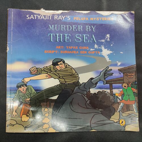 Murder By The Sea . ( Front Cover Upper Side Border Little Cut ) .