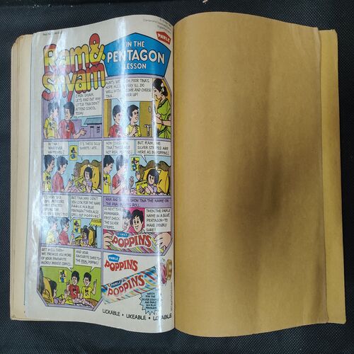( 12 In 1 Single Binding ) Chandamama . Edition :- { 1. Chandamama ( Vol. 04 , No. 01 ) 12th October 1983 , 2. Chandamama ( Vol. 04 , No. 02 ) 5th November 1983 , 3. Chandamama ( Vol. 04 , No. 03 ) 20th November 1983 , 4. Chandamama ( Vol. 04 , No. 04 ) 5th December 1983 , 5. Chandamama ( Vol. 04 , No. 05 ) 20th December 1983 , 6. Chandamama ( 78 ) , 7. Chandamama ( 79 ) , 8. Chandamama ( 80 ) , 9. Chandamama ( 81 ) , 10. Chandamama ( 82 ) , 11. Chandamama ( Vol. 04 , No. 11 )83  20th March 1984 & 12. Chandamama ( Vol. 04 , No. 12 )84 .