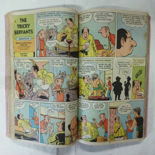 Tinkle Binding  ( No. 191 / No. 192 / No. 193 / No. 194 / No. 195 / No. 196 / No. 197 / No. 198 Front Cover missing / No. 199 / No. 200 ).