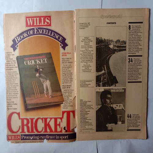 Sports World ( 30 September - 6 October, 1987 )