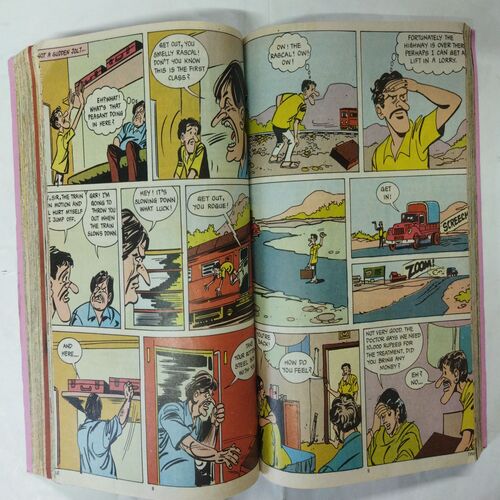 Tinkle Binding  ( No. 191 / No. 192 / No. 193 / No. 194 / No. 195 / No. 196 / No. 197 / No. 198 Front Cover missing / No. 199 / No. 200 ).