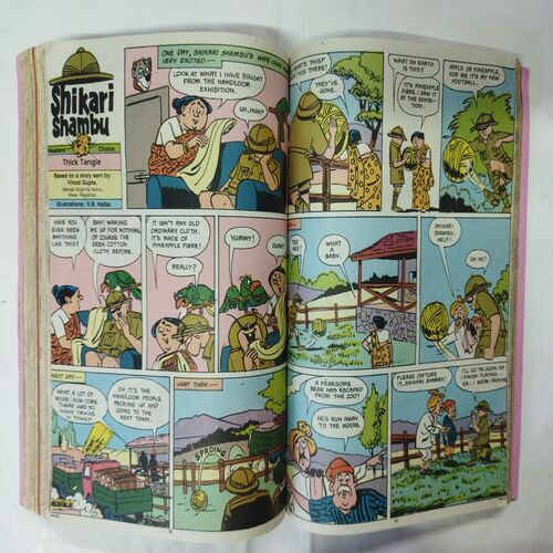 Tinkle Binding  ( No. 191 / No. 192 / No. 193 / No. 194 / No. 195 / No. 196 / No. 197 / No. 198 Front Cover missing / No. 199 / No. 200 ).
