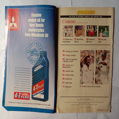 Sport Star ( Saturday, March 6, 1999 )