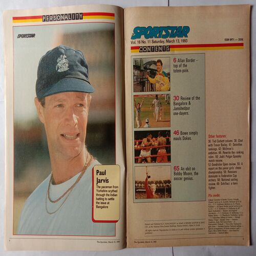 Sport Star ( Saturday, March 13, 1993 )