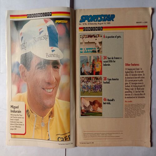 Sport Star ( Saturday, August 19, 1995 )
