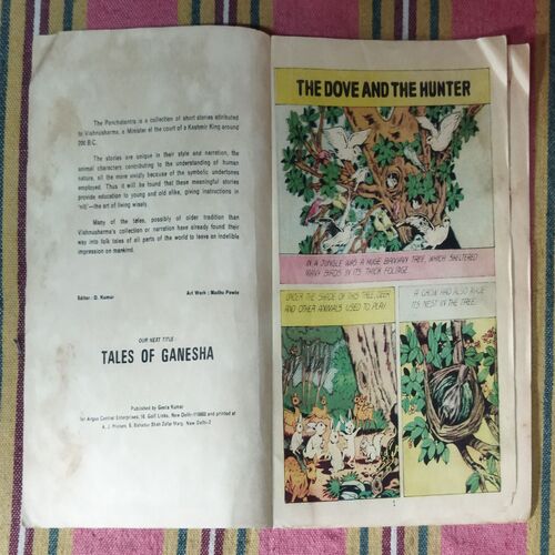 THE DOVE AND THE HUNTER AND OTHER STORIES FROM THE PANCHATANTRA