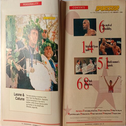 Sport Star  ( Saturday, November 30, 1996 )