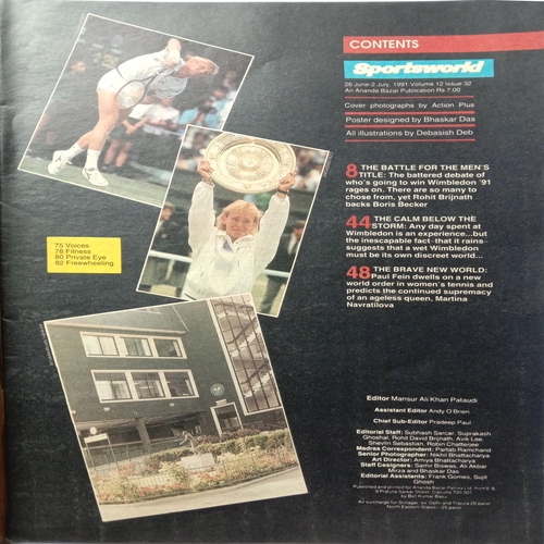 Sports World ( 26 June-2 July, 1991 )