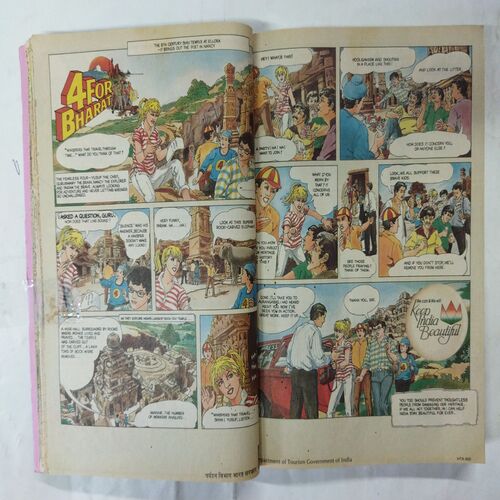 Tinkle Binding  ( No. 191 / No. 192 / No. 193 / No. 194 / No. 195 / No. 196 / No. 197 / No. 198 Front Cover missing / No. 199 / No. 200 ).