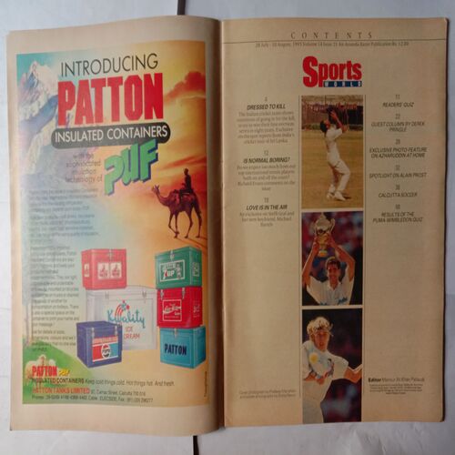 Sports World ( 28 July - 10 August  1993 )