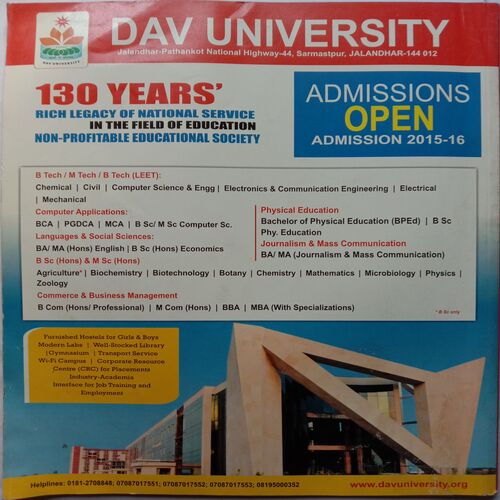 DAV UNITED (2015-2016)