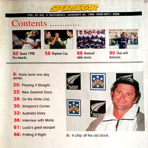 Sport Star (Sat 30 Jan 1999)