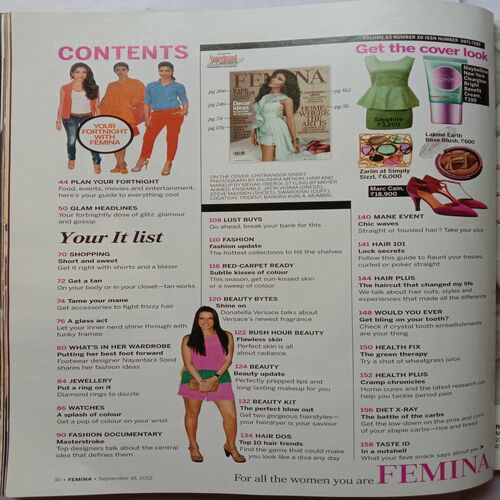Femina (September 18, 2012)