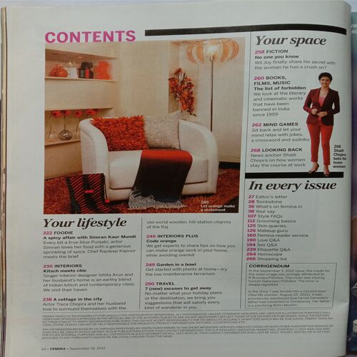 Femina (September 18, 2012)