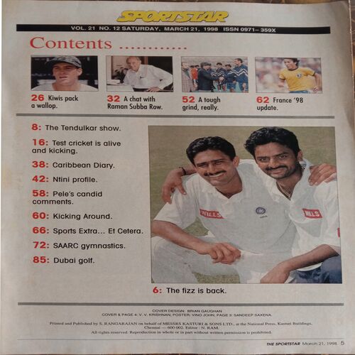 Sport Star (Saturday, March 21, 1998)