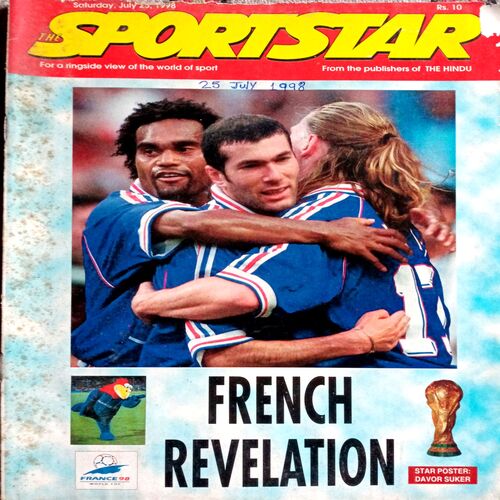Sport Star (Sat 25 July 1998) (Free Poster Inside)