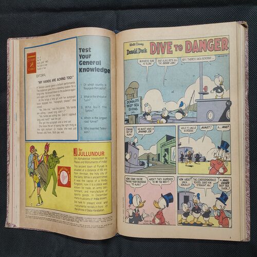 ( 10 In 1 Single Binding ) Chandamama Classics And Comics . Edition :- { 1. Chandamama ( Vol. 03 , No. 13 ). 2. Chandamama ( Vol. 03 , No. 14 ) 6-20 May 1983. 3. Chandamama ( Vol. 03 , No. 15 ) 20th May 1983. 4. Chandamama ( Vol. 03 , No. 16 ) 6-20 June 1983. 5.Chandamama ( Vol. 03 , No. 19 ) 20th July 1983. 6. Chandamama ( Vol. 03 , No. 20 ). 5th August 1983. 7. Chandamama ( Vol. 03 , No. 21 ) 20th August 1983.  8. Chandamama ( Vol. 03 , No. 22 ) 5th September 1983.  9. Chandamama ( Vol. 03 , No. 23 ) 20th September 1983 & 10. Chandamama ( Vol. 03 , No. 24 ) 5th October 1983 }.