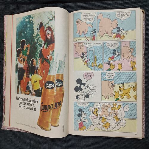( 10 In 1 Single Binding ) Chandamama Classics And Comics . Edition :- { 1. Chandamama ( Vol. 03 , No. 13 ). 2. Chandamama ( Vol. 03 , No. 14 ) 6-20 May 1983. 3. Chandamama ( Vol. 03 , No. 15 ) 20th May 1983. 4. Chandamama ( Vol. 03 , No. 16 ) 6-20 June 1983. 5.Chandamama ( Vol. 03 , No. 19 ) 20th July 1983. 6. Chandamama ( Vol. 03 , No. 20 ). 5th August 1983. 7. Chandamama ( Vol. 03 , No. 21 ) 20th August 1983.  8. Chandamama ( Vol. 03 , No. 22 ) 5th September 1983.  9. Chandamama ( Vol. 03 , No. 23 ) 20th September 1983 & 10. Chandamama ( Vol. 03 , No. 24 ) 5th October 1983 }.