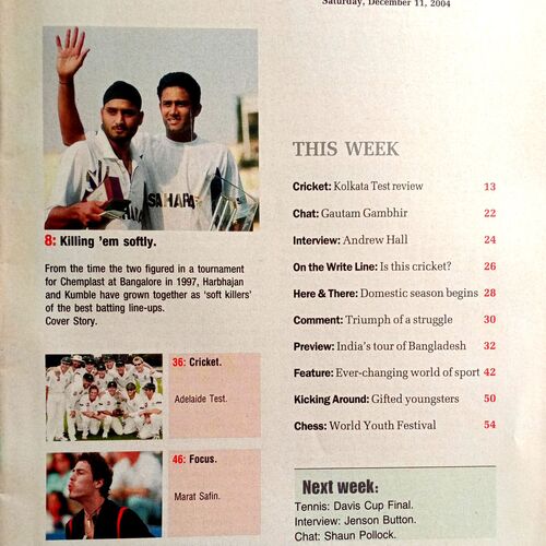 Sport Star (Sat 11 Dec 2005) (Free Poster Inside)