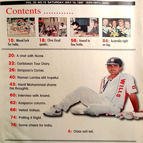 Sport Star (Sat 10 May 1997) (Free Poster Inside)