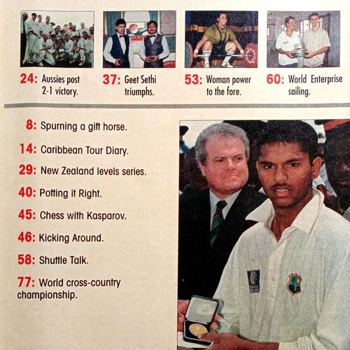 Sport Star (Sat 12 April 1997) (Free Poster Inside)