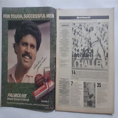 Sports World ( 2 - 8 November, 1988  )