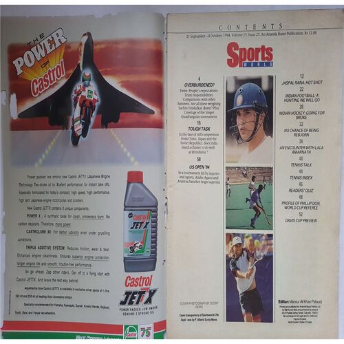 Sports World  ( 21 September - 4 October, 1994 )