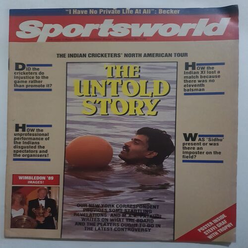 Sports World ( 28 July - 1 August, 1989 )