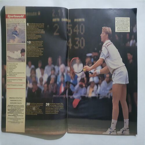 Sports World ( 28 July - 1 August, 1989 )