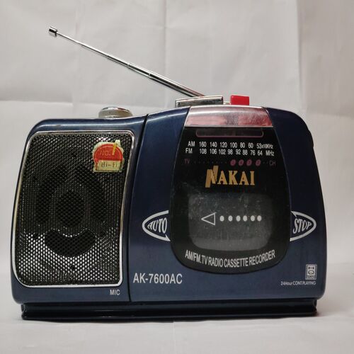 AM/ FM/TV/ Cassette RecorderWith AC/DC Function