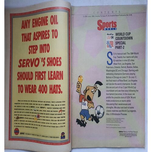 Sports World ( 15 - 28 June, 1994 )