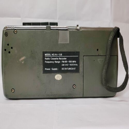 Mini Portable Radio   Cassette Recorder