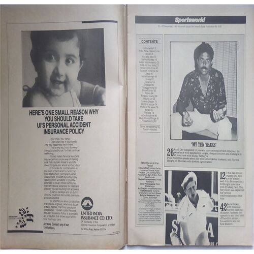 Sports World ( 21 - 27 December, 1988  )