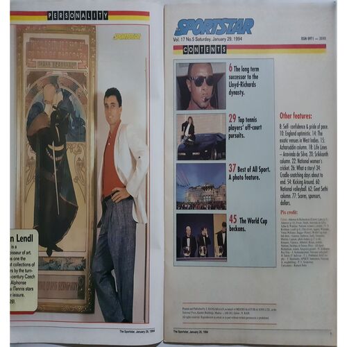 Sport Star (Saturday, January 29, 1994 )