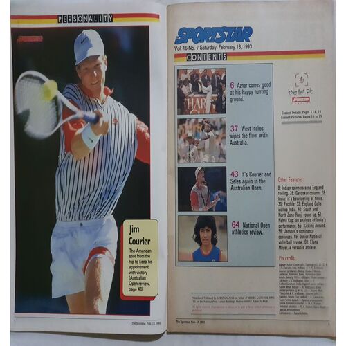 Sport Star (Saturday, February 13, 1993 )