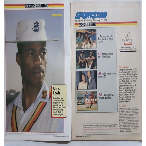 Sport Star (Saturday, February 27, 1993 )