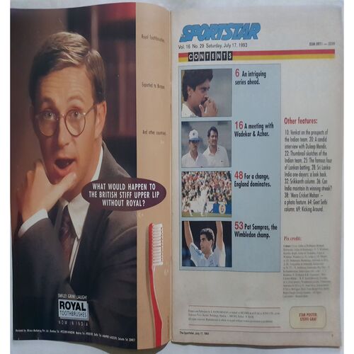 Sport Star (Saturday, July 17, 1993 )