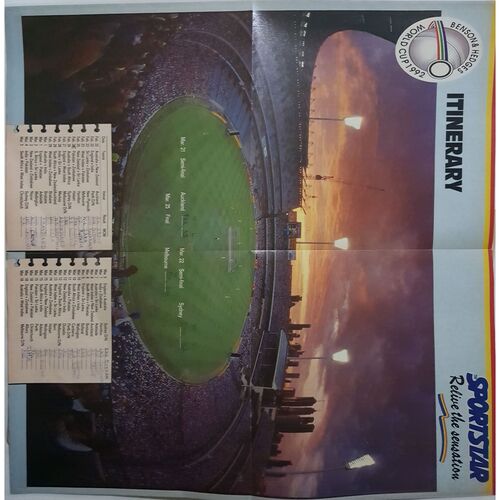 Sport Star (Saturday, February 22, 1992 )( Free Poster Inside )
