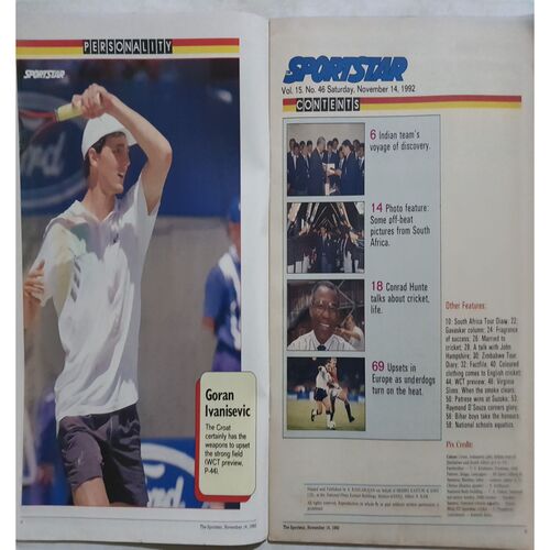 Sport Star (Saturday, November 14, 1992 )