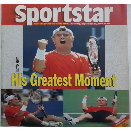 Sport Star (Saturday,  September 22, 2001)( Free Poster Inside )