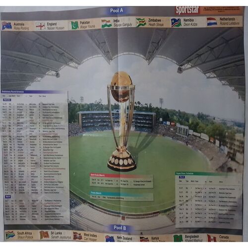 Sport Star (Saturday, February 8, 2003 ) ( Free Poster Inside )