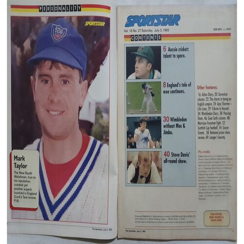 Sport Star (Saturday, July 3, 1993 )