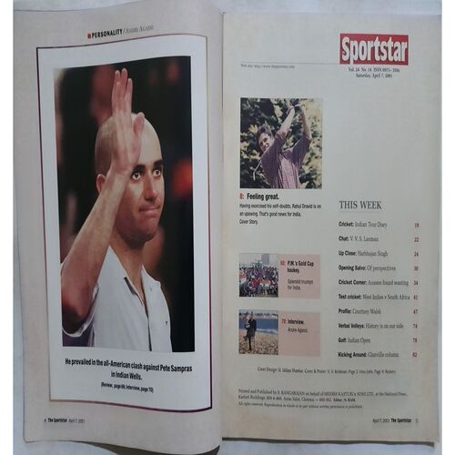Sport Star (Saturday, April 7, 2001 )
